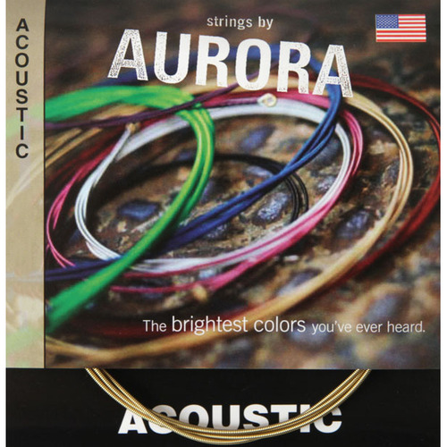 AURORA 오로라 어쿠스틱 컬러 스트링  Light (012-054)우리악기사	